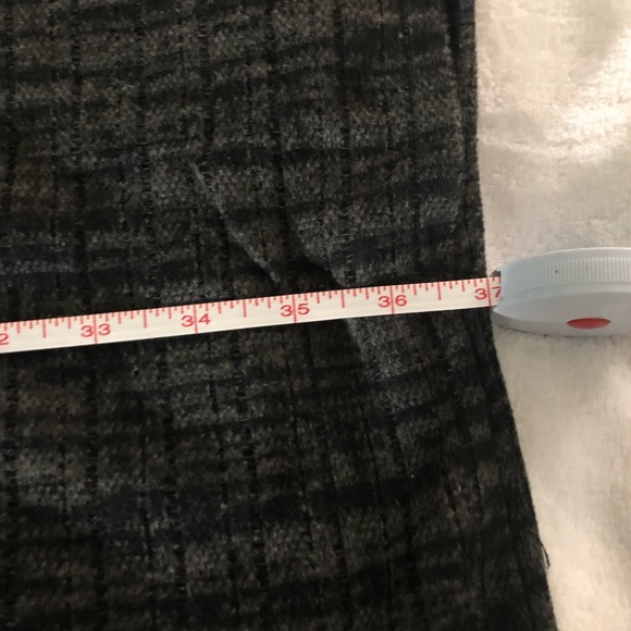 Agnes&Dora Turtle Neck Poncho Heather Black - Picture 7 of 8